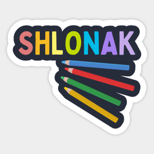 Shlonak Sticker